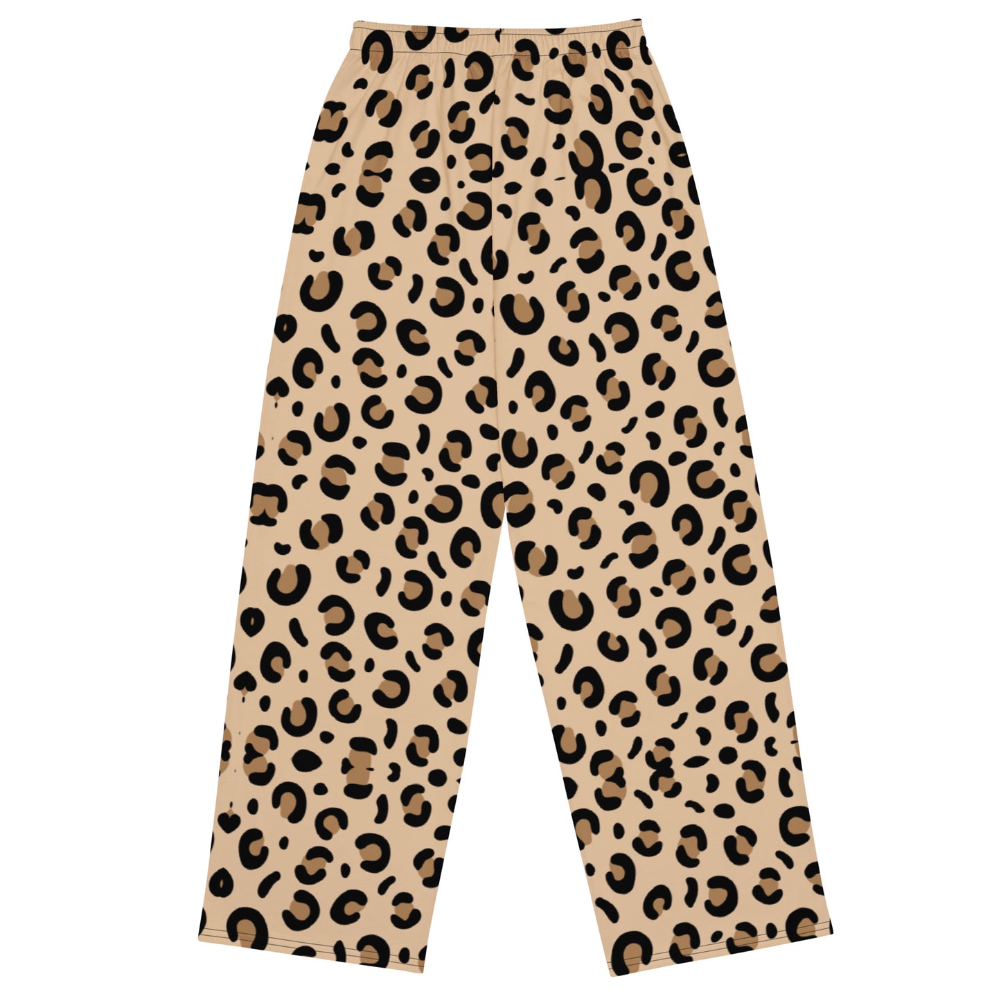 Leopard print pants.